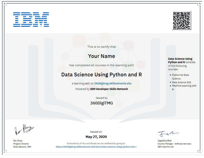 data science certificate course in Kuala Lumpur - 360digitmg