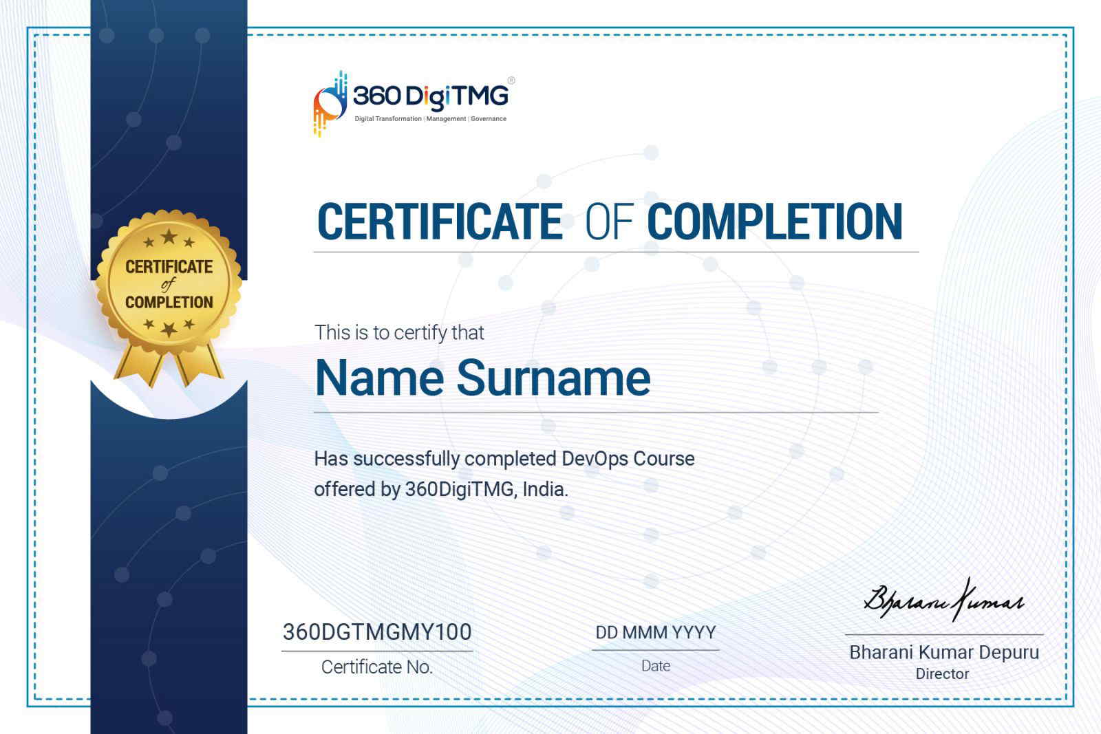 DevOps online course certification - 360digitmg