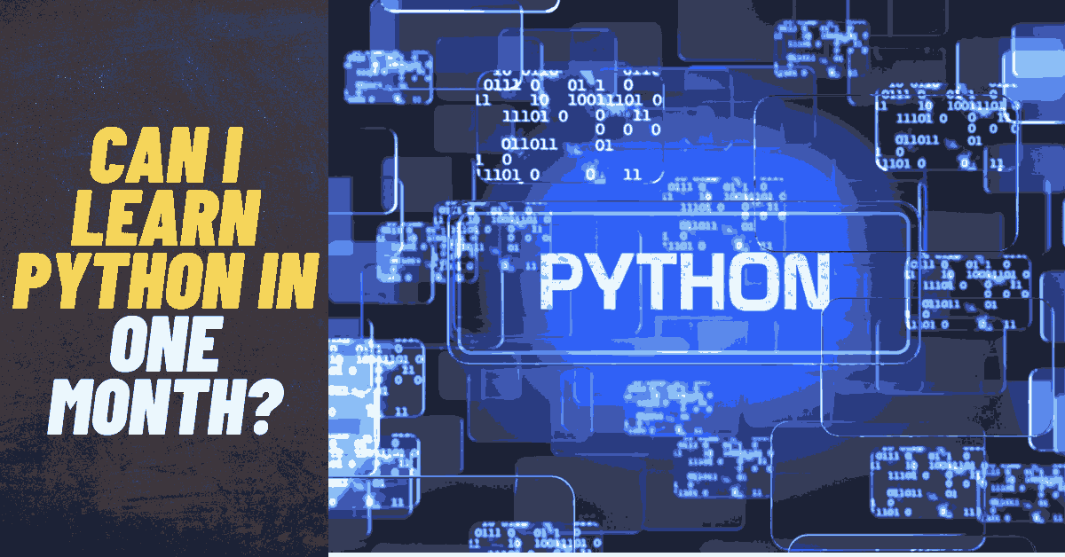 Can I Learn Python in One Month?