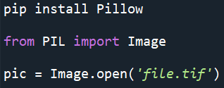 TIF Python Code