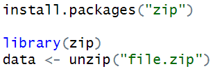 ZIP R Code