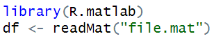 Matlab R Code