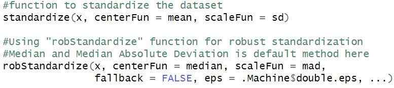 arguments of the function 
