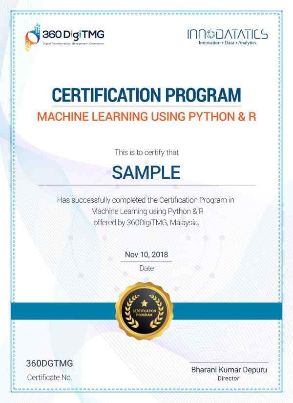 machine learning certification in Pune