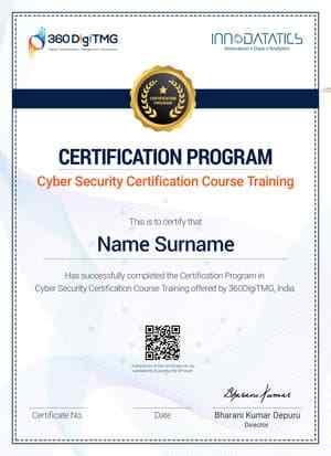 cyber security certification course - 360digitmg