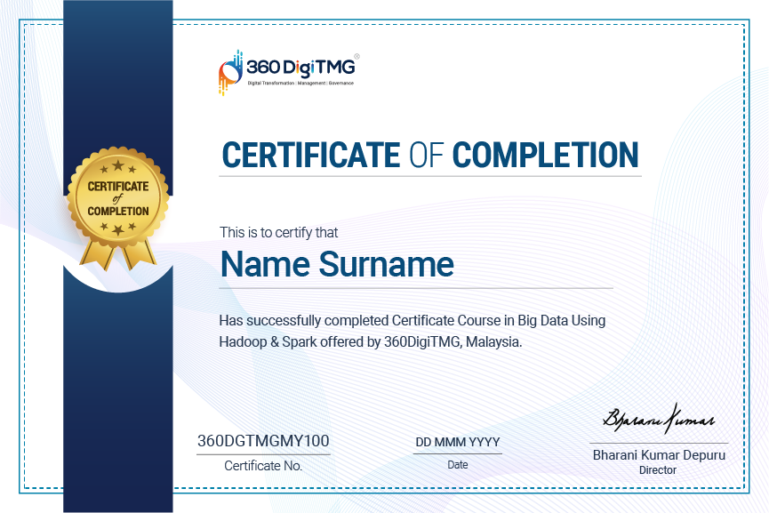 big data course certificate in malaysia - 360digitmg