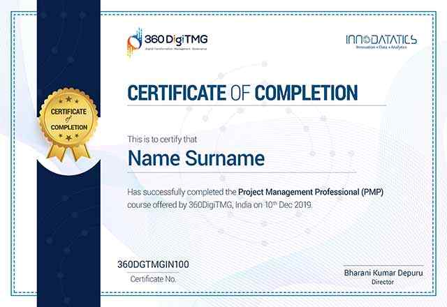 pmp certification Bangalore - 360digitmg